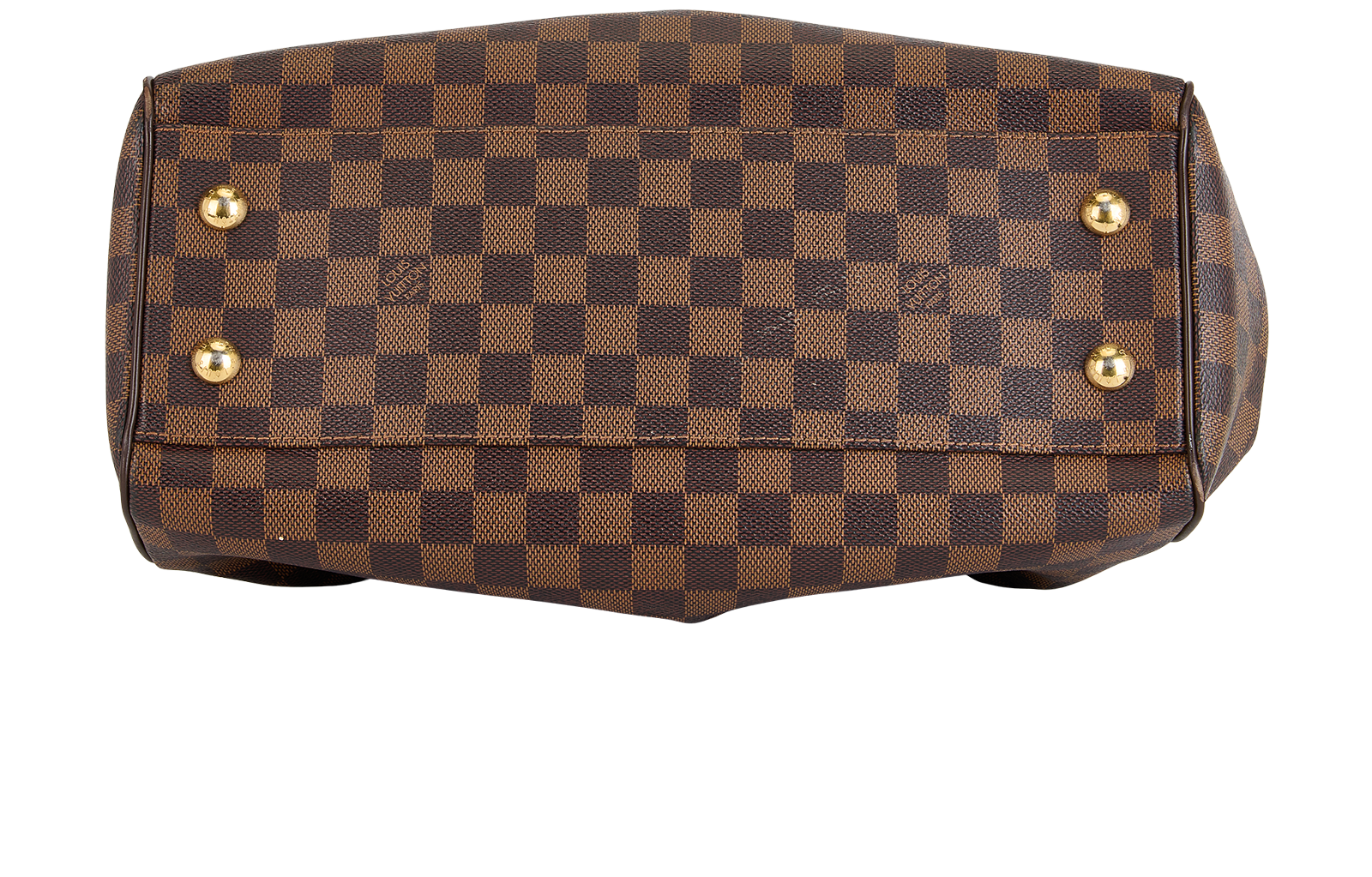 Trevi PM Bag, &pound;795, Handbags, Brown, Canvas, Top view